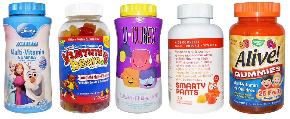 жевательные витамины для детей и взрослых